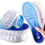 运动鞋垫男女篮球减震软高弹足弓支撑乳胶超软踩屎感吸汗防痛按摩