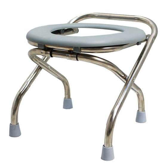 임산부와 노인을 위한 접이식 변기 의자, 가정용 이동식 변기, 스테인레스 스틸 휴대용 변기 시트