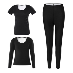 依更美暴汗服减肥衣女燃脂运动服爆汗裤健身衣跳操出汗训练服套装