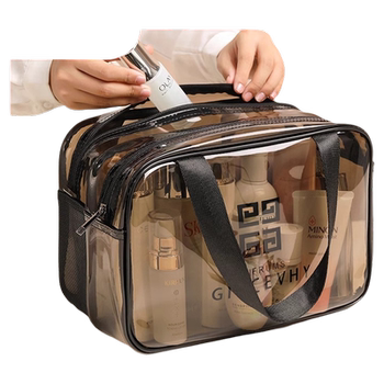 Dry and wet separation double-layer portable waterproof hand-swimming