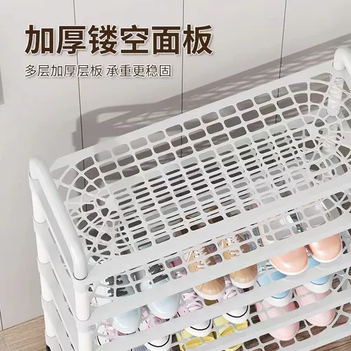 Дверь домашней стойки для обуви у двери комнаты, многослойный простой простая аренда стоек для обуви 2024 Новое крыльцо для хранения