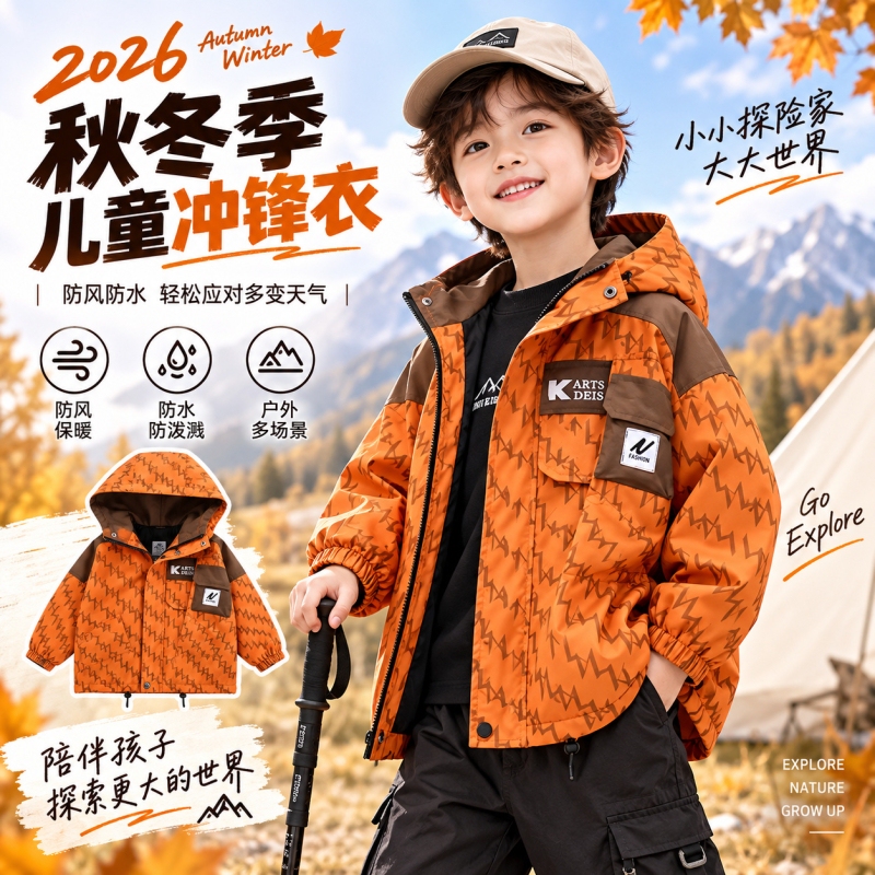 Bala Bala Children's Jacket Autumn and Winter Outdoor Jacket for Older Children, Casual and Stylish Outdoor Coat. Bala Bala Children's Jacket Autumn and Winter Outdoor Jacket for Older Children, Casual and Stylish Outdoor Coat.