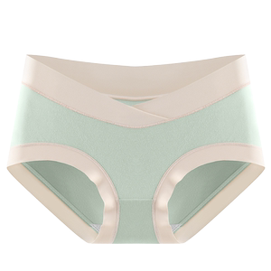 夏季莫代尔内裤女100%全棉裆抗菌孕后早中晚怀孕期专用低腰三角裤