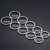 Металлический брелок из нержавеющей стали для ключей