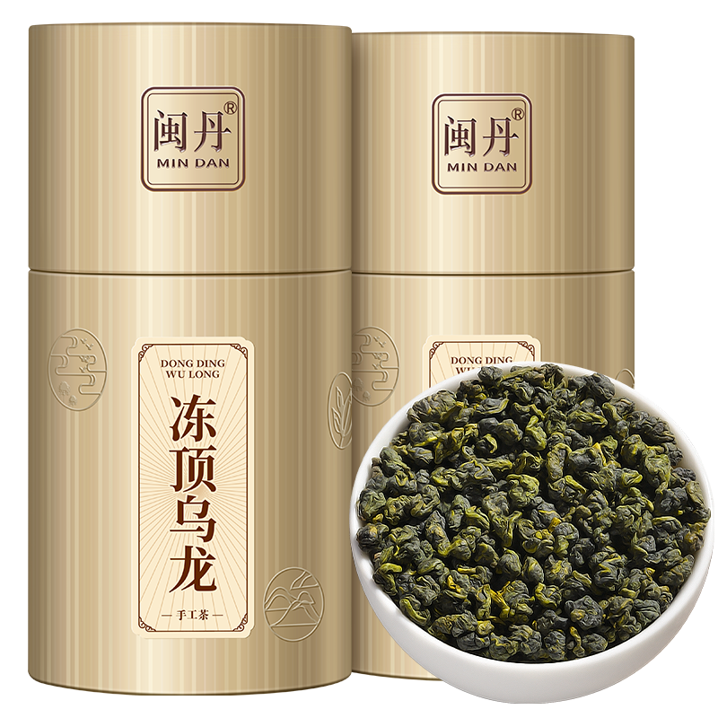 劉茶師臺灣原產大禹嶺阿裏山金萱茶特級凍頂烏龍茶葉高山茶奶香