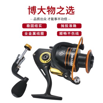 Kemelon metal line cup 12-axis left and right interchangeable folding rocker spinning wheel sea fishing wheel rock fishing wheel fishing line wheel