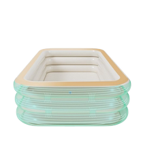 Inflatable swimming pool childrens home thickened baby baby rhubarb inflatable pool childrens family adult paddling pool