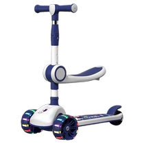 Scooter for children 1-3-6-12 years old and above childrens pedal folding model boys can sit and ride slippery scooters