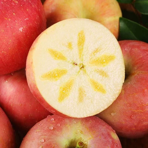 [Ганданическое сердце] Шаньси скала сахар Сердце красное яблочное яблоко фрукты свежие свежие плазмы хрустящие сладкие коробки оптом бесплатная доставка