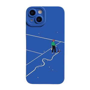 网球男孩苹果15手机壳14promax创意iphone12保护壳11个性13卡通xr/xs苹果7/8plus防摔6plus新款6s适用