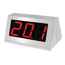 Bath temperature display hot spring pool thermometer shower water temperature display pool hotel wall-mounted vertical universal