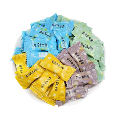 润喉糖薄荷清凉硬糖果胖大海金银花罗汉果口气清新枇杷嗓子甘草