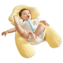 Newborn baby shaping pillow baby pillow 0-6-12 months corrects head shape prevents head deflection soothes helps sleep and is breathable