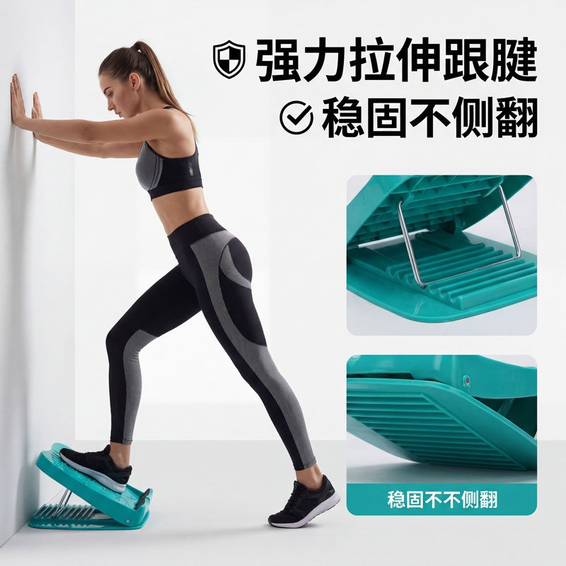 Standing Stretching Board Leg Stretcher Inclined Pedal Calf Stretcher Multifunctional Stretching Support Frame Stretching Board