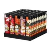 50 ветрянепроницаемые зажигалки нажимают люди, пожарную доставку, зажигание, взрыв -защищены прямо в Flame Beauty Home Price