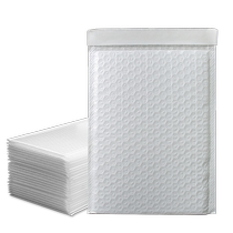 Composite pearlescent film bubble envelope bag thickened shockproof white foam bubble bag book clothing express bag protection