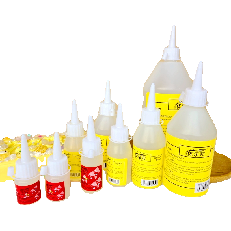 酒精胶麻绳软胶水纽扣DIY保丽龙手工材料不织布透明儿童画胶手工胶手工模型胶水diy麻绳胶水花边教学用布艺胶