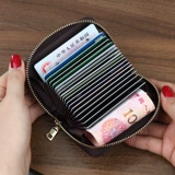 Вместительный и большой картхолдер, сумка через плечо, кошелек для водительских прав, антимагнитные монеты