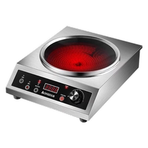 Chigo commercial electric ceramic stove concave 3500W high-power knob all-steel concave stir-fry household concave induction cooker