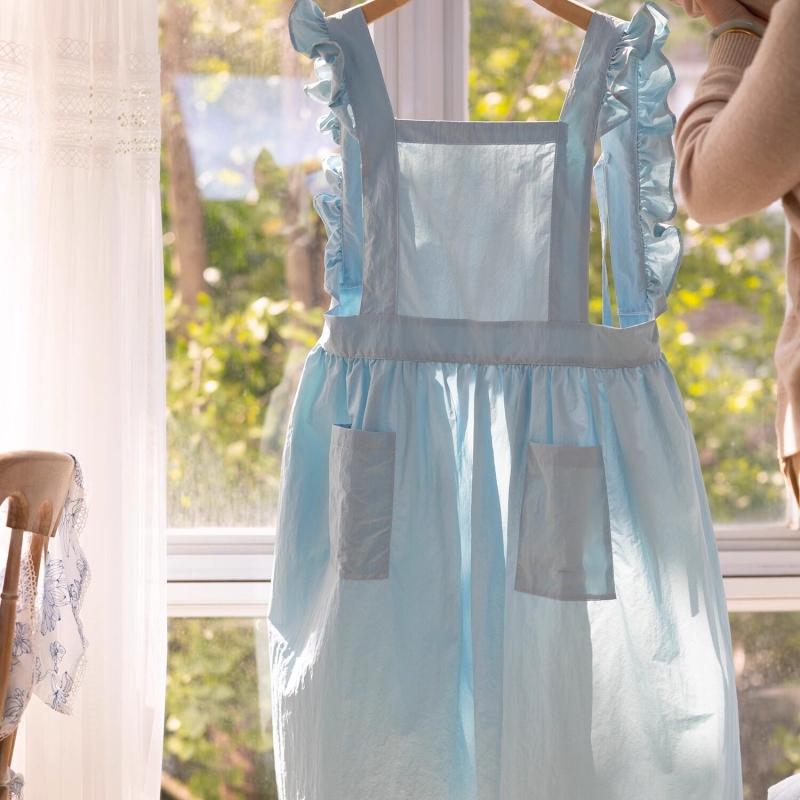 High-End Three-Proof Fabric Waterproof and Oil-Proof Original Design Princess Pet Shop Full-Body Apron for Cafes, Flower Shops, and Nail Salons High-End Three-Proof Fabric Waterproof and Oil-Proof Original Design Princess Pet Shop Full-Body Apron for Cafes, Flower Shops, and Nail Salons