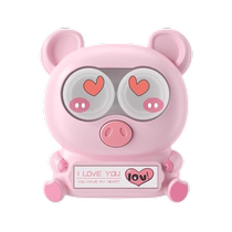 Ultrasonic contact lens cleaner contact lens box fully automatic flushing artifact ultraviolet sterilization cleaning instrument