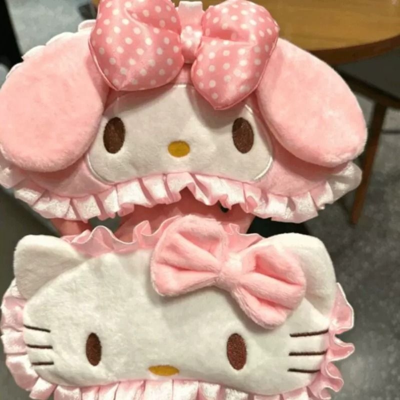 Cute Hello Kitty Adjustable Melody Pink Light-Blocking Eye Mask Cartoon Sleep Eye Protection Lace Ice Pack Cute Hello Kitty Adjustable Melody Pink Light-Blocking Eye Mask Cartoon Sleep Eye Protection Lace Ice Pack
