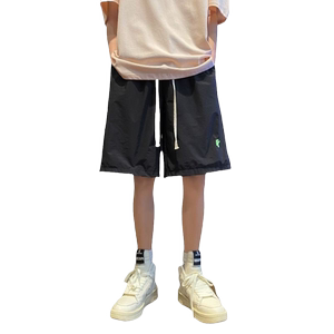 日系短裤男女夏季薄款速干透气百搭潮牌宽松休闲运动多巴胺五分裤
