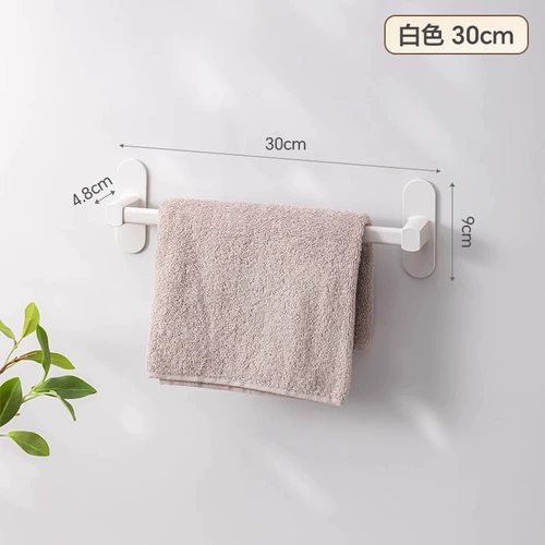 Вешалка для полотенец, настенная полка для хранения без дырокола, однополюсная полка для хранения полотенец для ванной комнаты, унитаз, унитаз