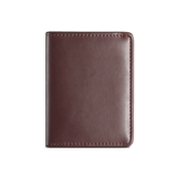 Мужской бумажник, ультратонкий короткий портативный кошелек, картхолдер, из натуральной кожи