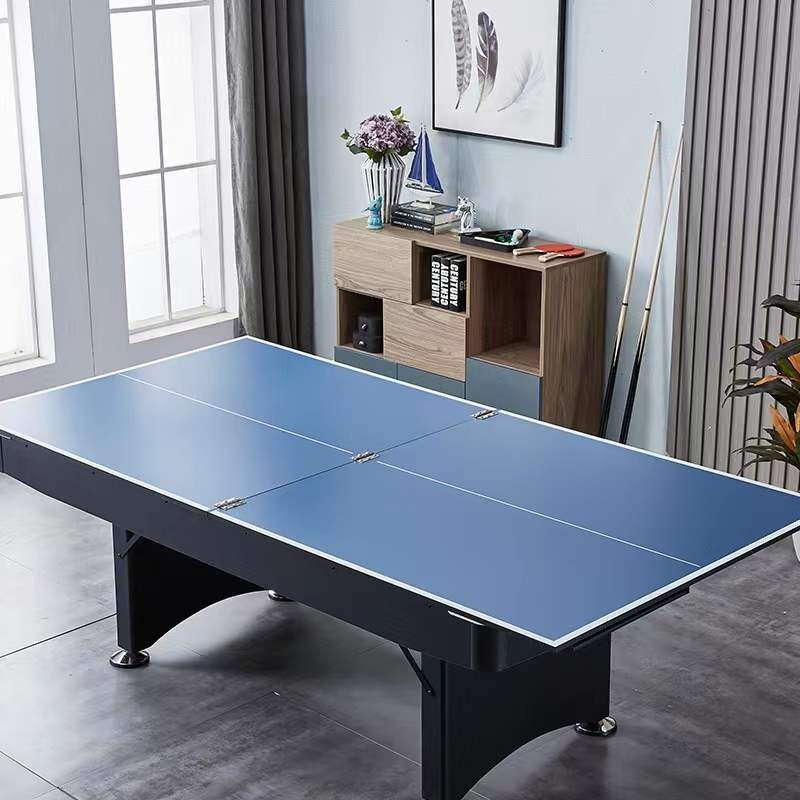 Стол для пинг-понга 乒乓球台面板家用标准室内练习乒乓球桌台面台球桌二合一乒乓球台