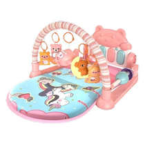 Baby fitness frame pedal piano baby pedal bed bell early education toys 0 to 1 year old 3 months 6 newborn gift
