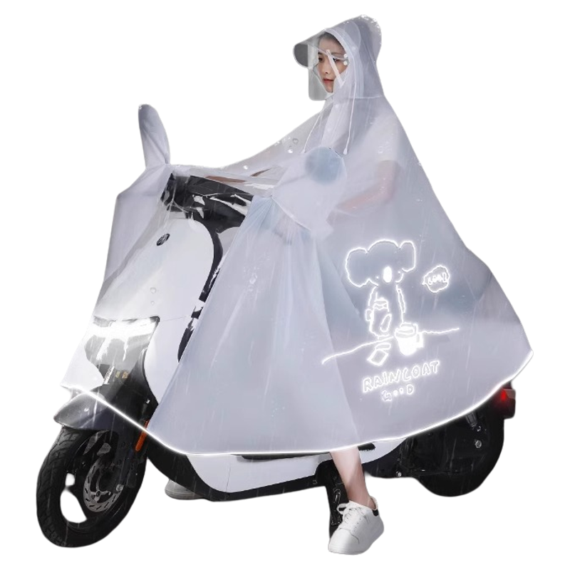 雨衣电动车女款长款全身防暴雨成人专用加大透明摩托车电瓶车雨披