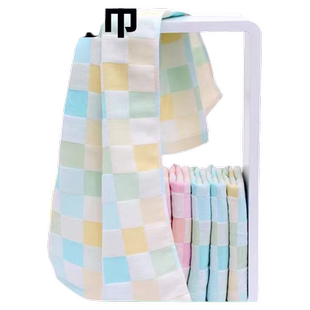 纯棉纱布毛巾家用洗脸成人洗澡浴巾儿童速干薄款柔软吸水抗菌吸汗