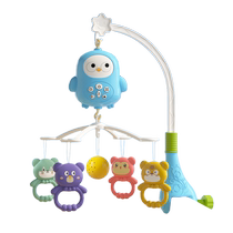 Newborn bedside rattle stroller rotating bed hanging bed bell baby pendant hanging toy early education music