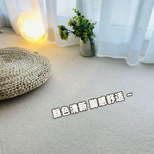 Чисто -розовый офисный ковер спальня цементный полет камера прямая комната подушка коммерческая большая комната гостиная круглая форма