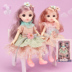 búp bê chibi Hộp quà tinh tế mới Búp bê Barbie Cô gái Đồ chơi Công chúa Búp bê Năm mới Quà tặng Năm mới Quà tặng sinh nhật bup be barbie búp bê elsa 