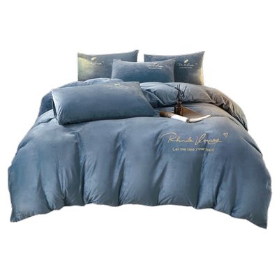 【水洗磨毛适合裸睡】四件套被套