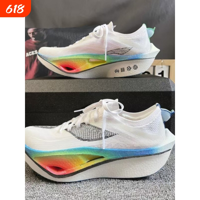 Feidian 4Ultra2024 Running Shoes Summer Breathable Mesh Men's and Women's Same Style Shock-Absorbing Rebound Racing Sports Shoes Running Shoes