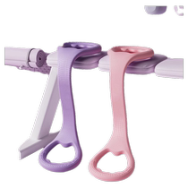 8-figure puller for women to open back and pull back fitness artifact beautiful back stretching elastic band home yoga 8-figure rope