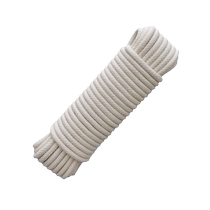 Core-spun cotton rope handmade DIY woven cotton rope clothesline flagpole rope wear-resistant soft rope tug-of-war rope binding rope