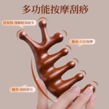 Деревянный массажер из зеленого сандала из сандалового дерева, расческа подходит для мужчин и женщин для кожи головы