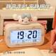 新款三丽鸥桌面闹钟儿童男孩小学生专用起床神器女孩摆台式时钟表