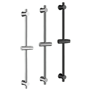 免打孔浴室花洒支架升降杆不锈钢喷头固定座套装可调节淋浴老式