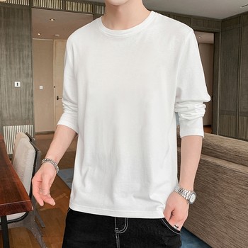 Pure cotton long-sleeved men's t-shirt | over 1,000 additional purchases
