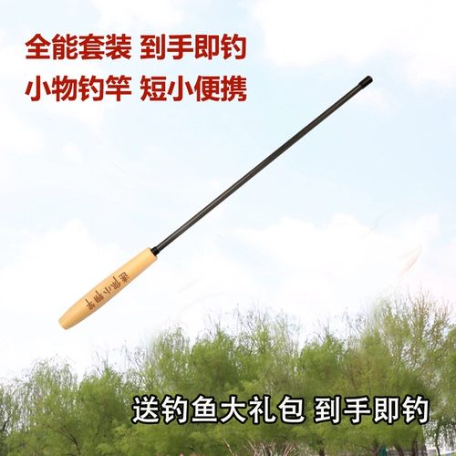 Маленькая рыбацкая рыбалка набор микро рыбалки.