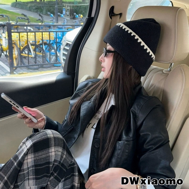 Exquisite Personal Collection Item! Wool Blend Pineapple Beanie Women's Hat, Round Top Pullover Hat, Fashionable Winter Warm Knit Hat Exquisite Personal Collection Item! Wool Blend Pineapple Beanie Women's Hat, Round Top Pullover Hat, Fashionable Winter Warm Knit Hat