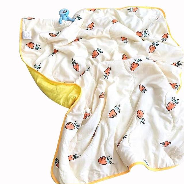 ເຄື່ອງບາງໆ washable summer quilt baby lunch break summer cool quilt children's kindergarten air-conditioned quilt cute thin quilt single