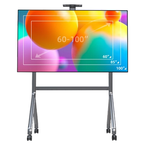 NB电视支架落地推车视频会议移动挂架鸿合希沃立式广告机架子