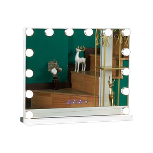 台式/挂墙两用款led桌面网红欧式化妆镜家用梳妆镜美妆镜智能高清