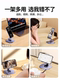 휴대폰 스탠드 데스크탑 iPat 패드 플랫 지원 프레임 알루미늄 금속 회전식 다기능 게으른 사격 조절 가능한 라이브 랙 침대 옆 유니버설